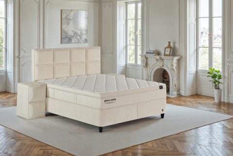 Alicante Yatak & Baza & Başlık Set - Pierre Cardin Yatak
