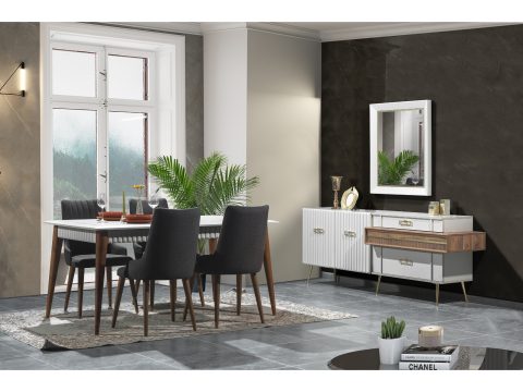 Art Yemek Odası Takımı - Adil Mobilya