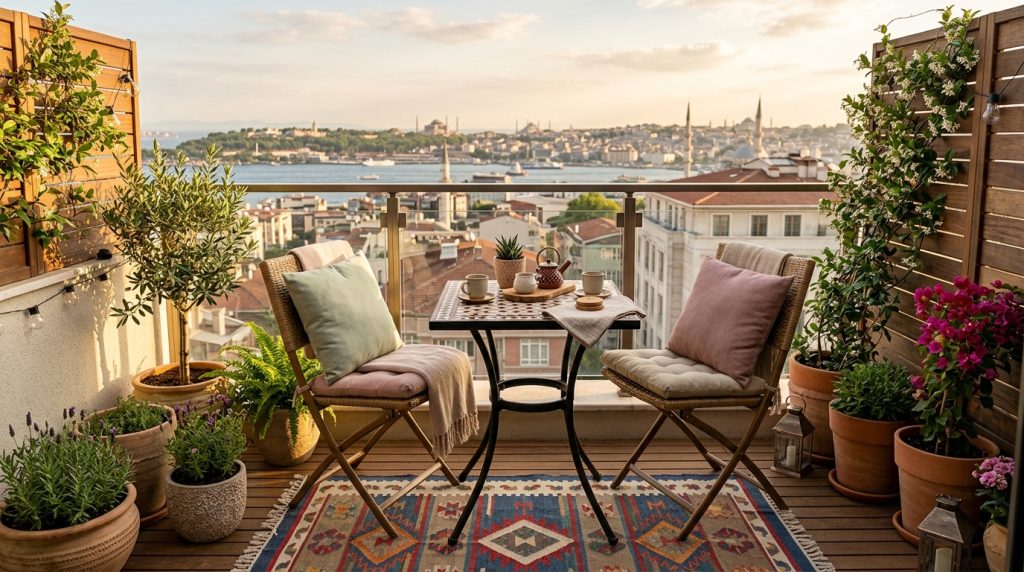 Balkon Mobilyası Seçimi 2026 | Küçük Alanlarda Büyük Fikirler