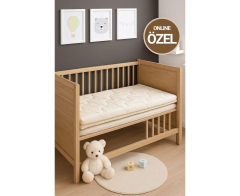 BabySoft Organik Bebek Sünger Yatağı - Pierre Cardin Yatak