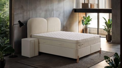 Hermes Yatak & Baza & Başlık Set - Vesse Mobilya
