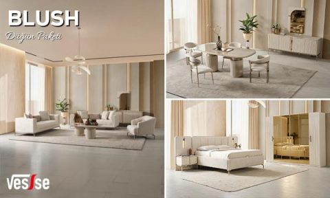 Blush Düğün Paketi - Vesse Mobilya