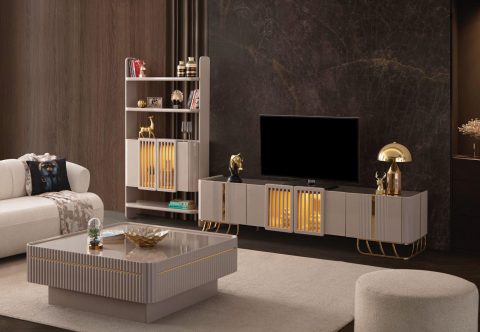 Venedik Luxury Tv Ünitesi - Nusse Mobilya