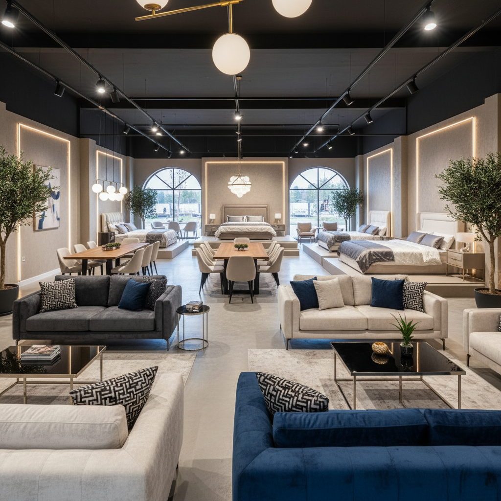 Kırıkkale mobilya mağazası showroom